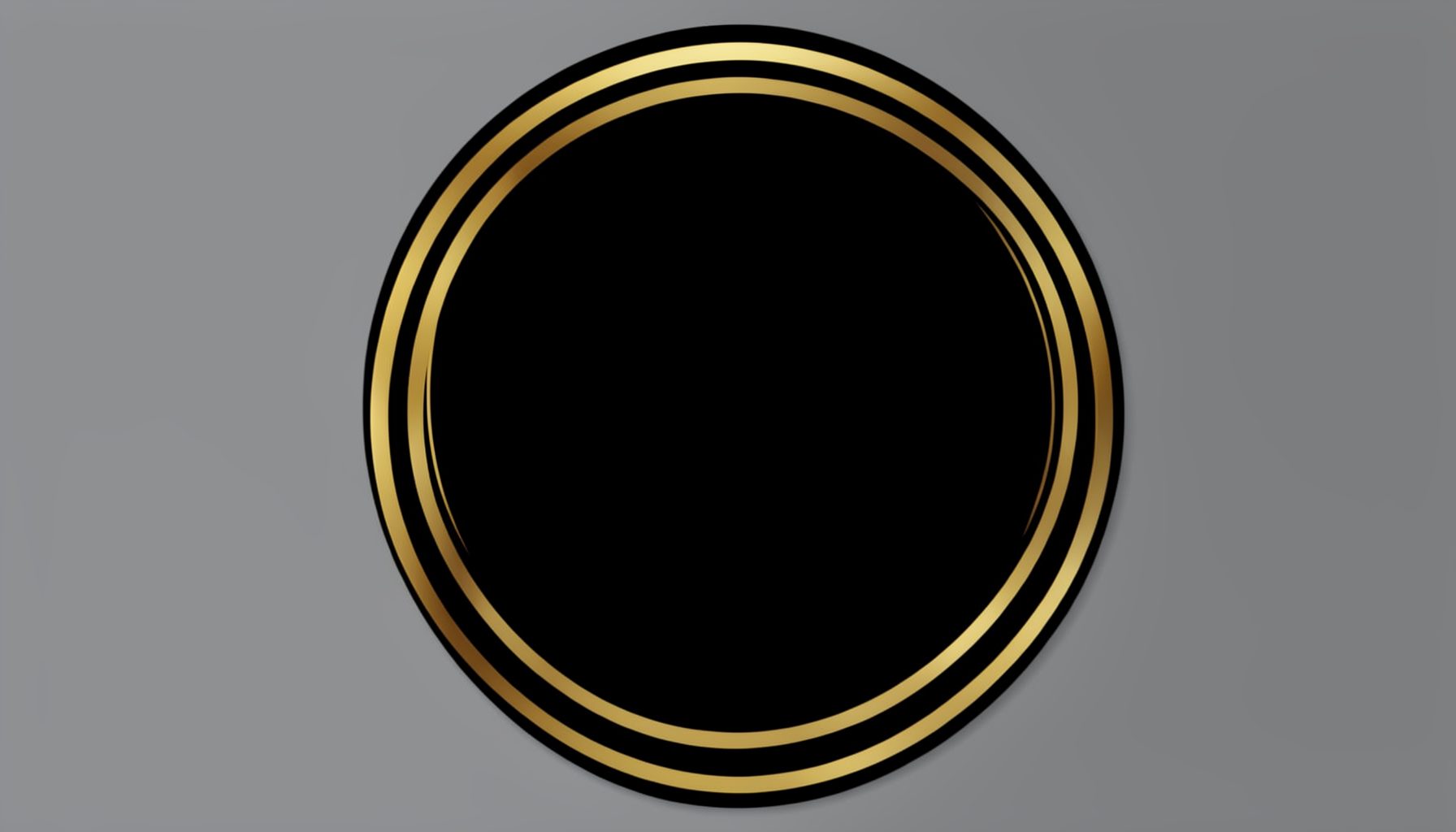 Placeholder badge graphic in black and gold, representing Cornish language community recognition